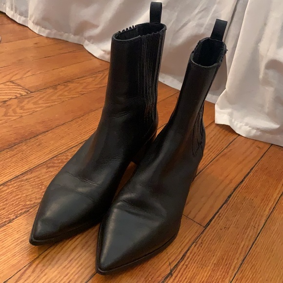 Pointed Toe Booties - Picture 3 of 5